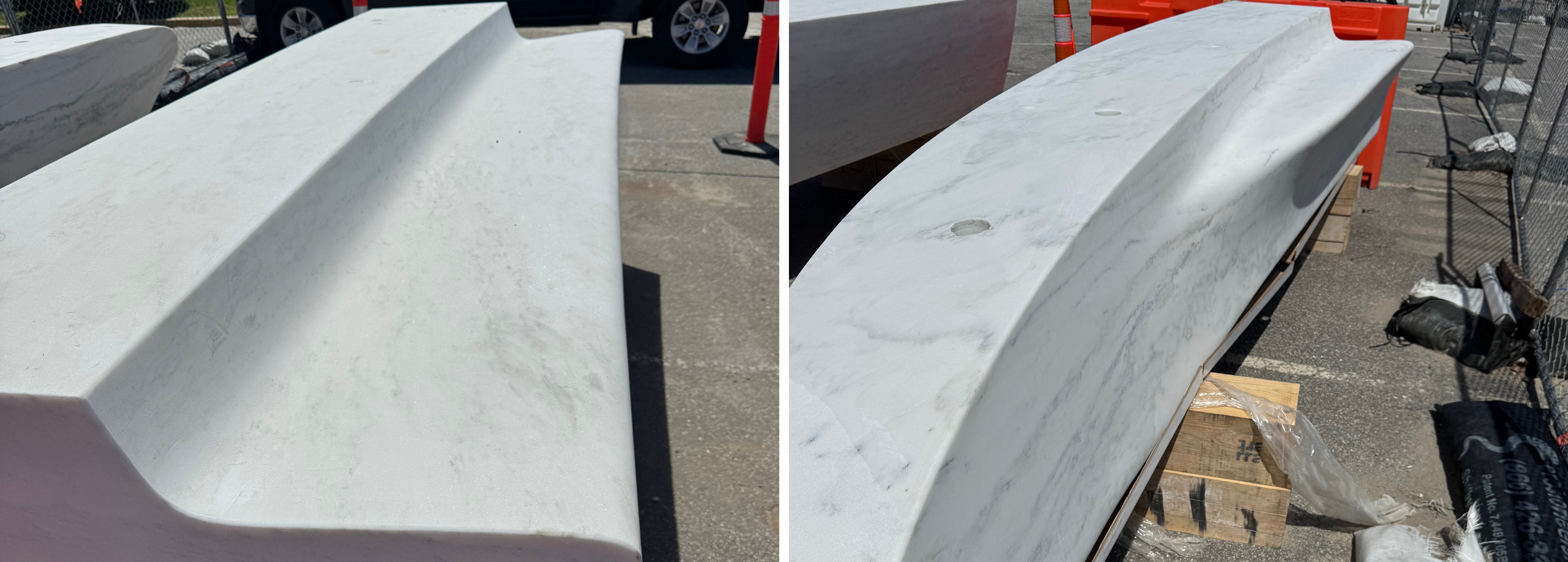 Emanuel Nine Memorial Marble Pieces